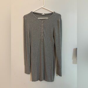 Garage grey long sleeve dress